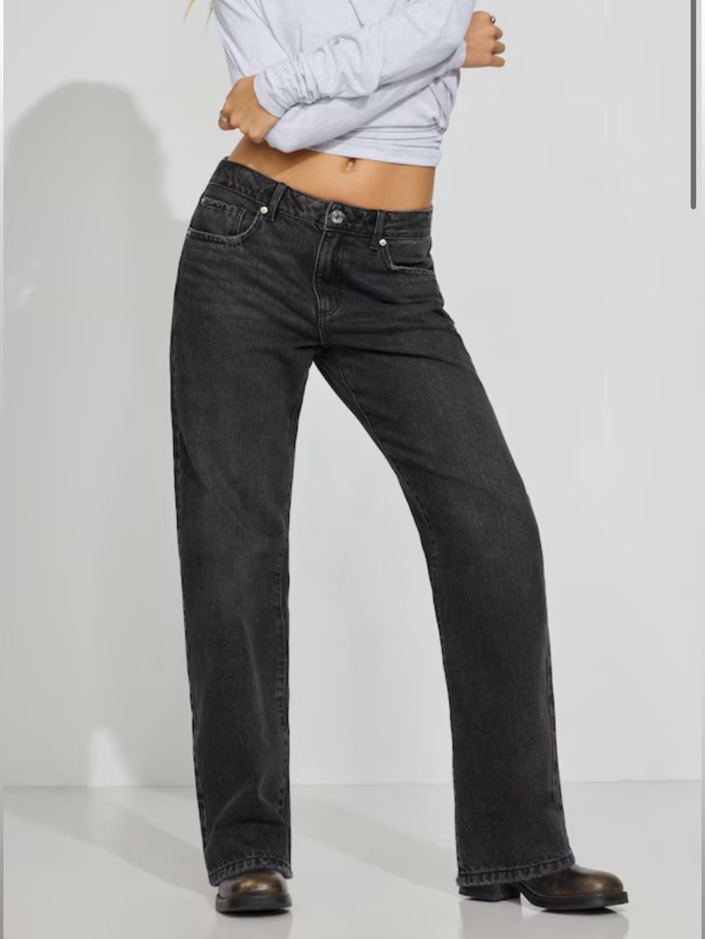 Garage Black Slouchy jeans